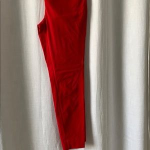 The Limited stretch red pants
